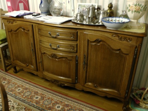Enfilade buffet chêne massif