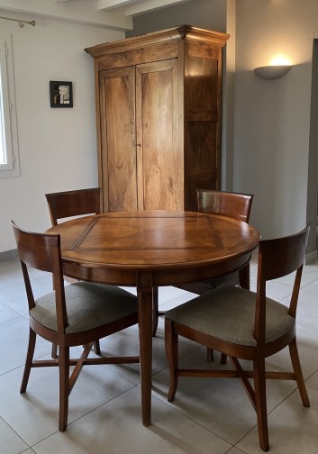 Table et 4 chaises,ROCHE BOBOIS(2)