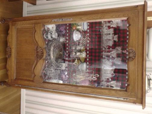 BUFFET VITRINE VERRE