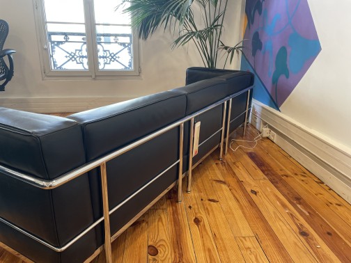 Canapé LC3  Le Corbusier,Cassina,Charlotte Perriand(2)
