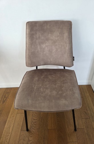 Chaise en velours,H&H,H&H(2)