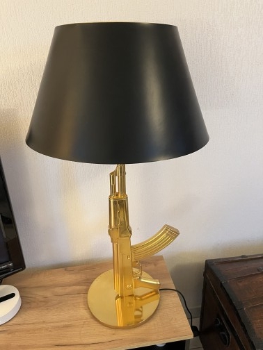 Lampe design Gun(4)