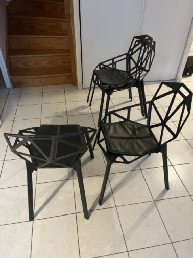 Lot de 4 chaises CHAIR ONE Magis(3)