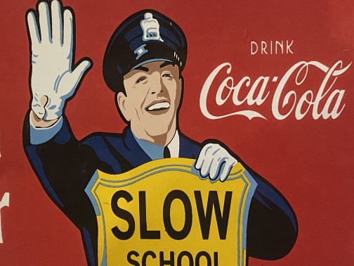 Pancarte « Slow school zone » – Coca-Cola x trafic Cop(3)