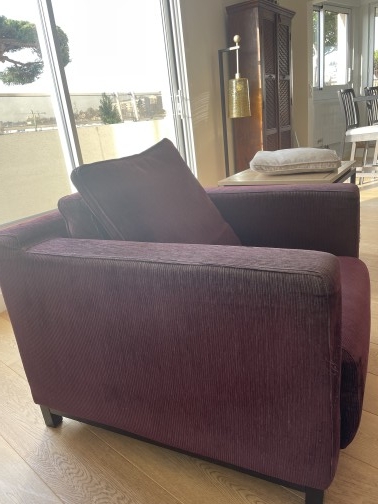 ENSEMBLE CANAPÉ + FAUTEUILS,ROCHEBOBOIS(5)