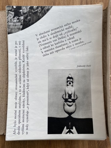 Salvador Dali  Portfolio expo Prague 1967(2)
