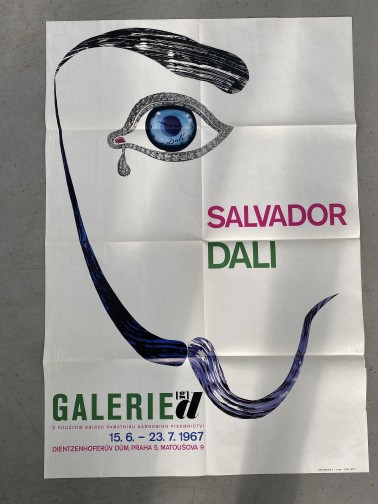 Salvador Dali  Portfolio expo Prague 1967(3)