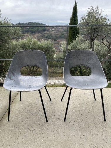 Pierre guariche  - chaises tulipe(1)