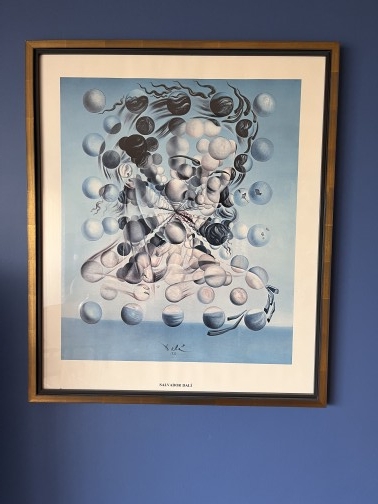 Galatée aux sphères Cette lithographie de Salvador Dali à été achetée au musée Dali à Figueras en Espagne en 2001,