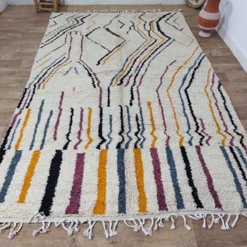 Tapis berbère laine fait main 310x192 cm(4)