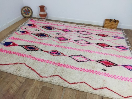 Tapis berbère laine fait main 310x240 cm(6)