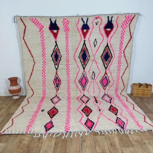 Tapis berbère laine fait main 310x240 cm(1)