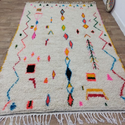 Tapis berbère laine fait main 300x186 cm(3)