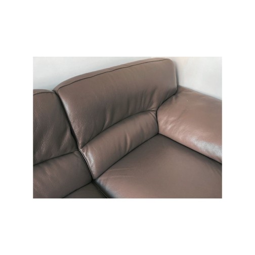 Canapé tout cuir Roche Bobois Marron 3p,ROCHE BOBOIS,Roche Bobois(4)